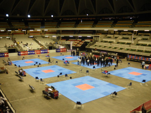Compétition de taekwondo